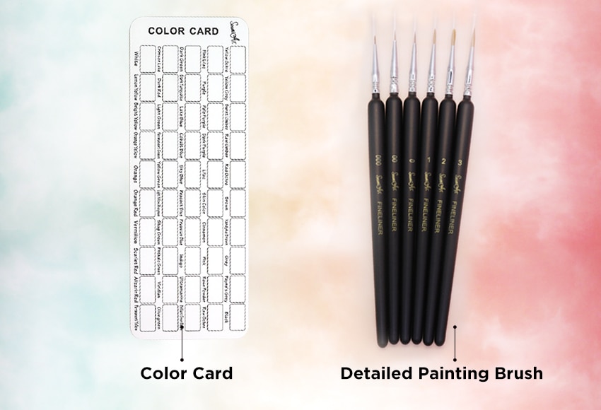 Portable Watercolor Paint Set Portable Watercolor Paint Set