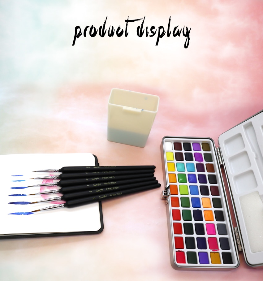 Portable Watercolor Paint Set Portable Watercolor Paint Set