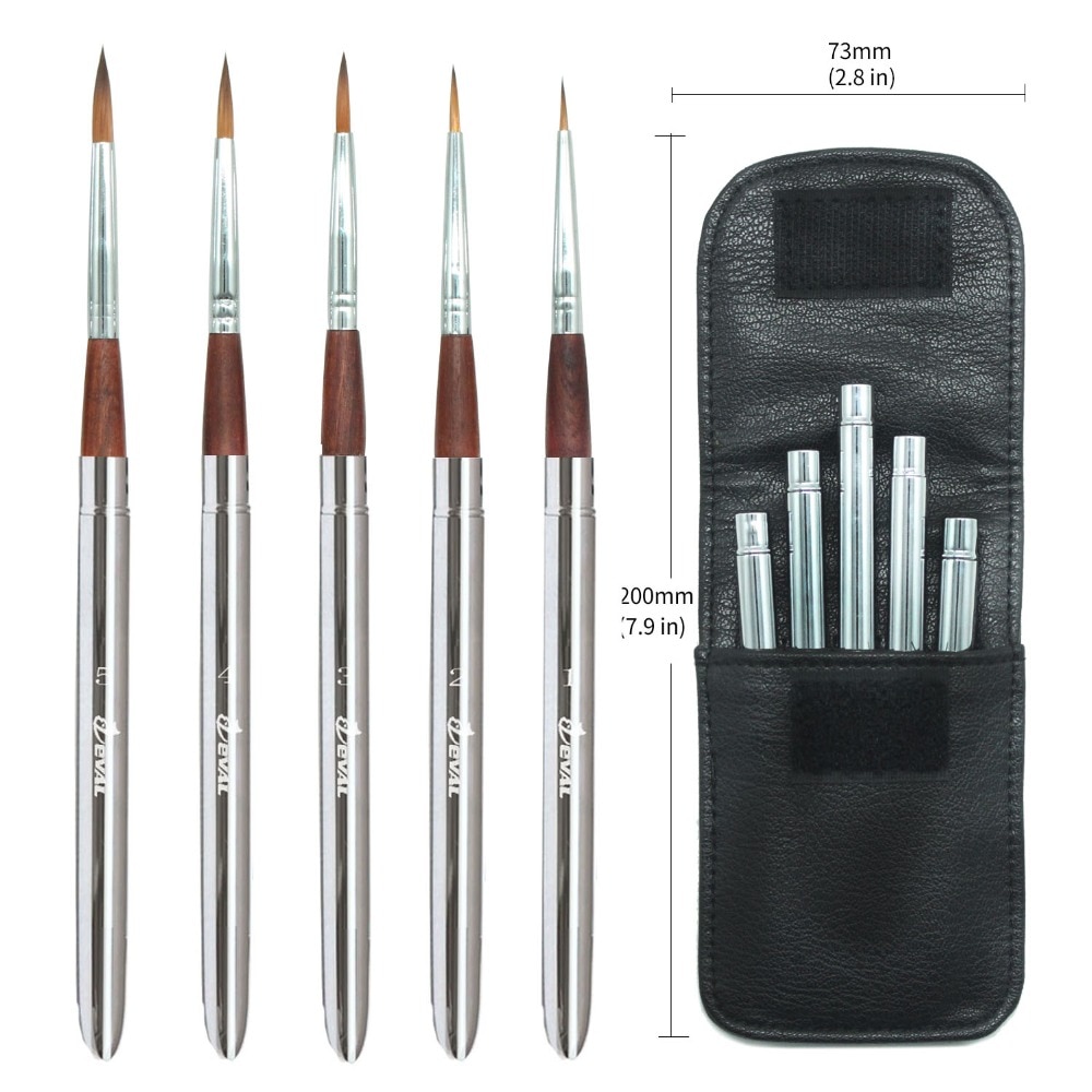 Travel Art Paint Brush Set