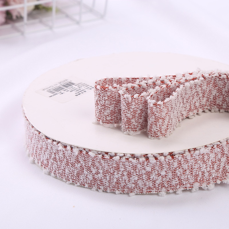 Tweed Trimmed Ribbon for Craft