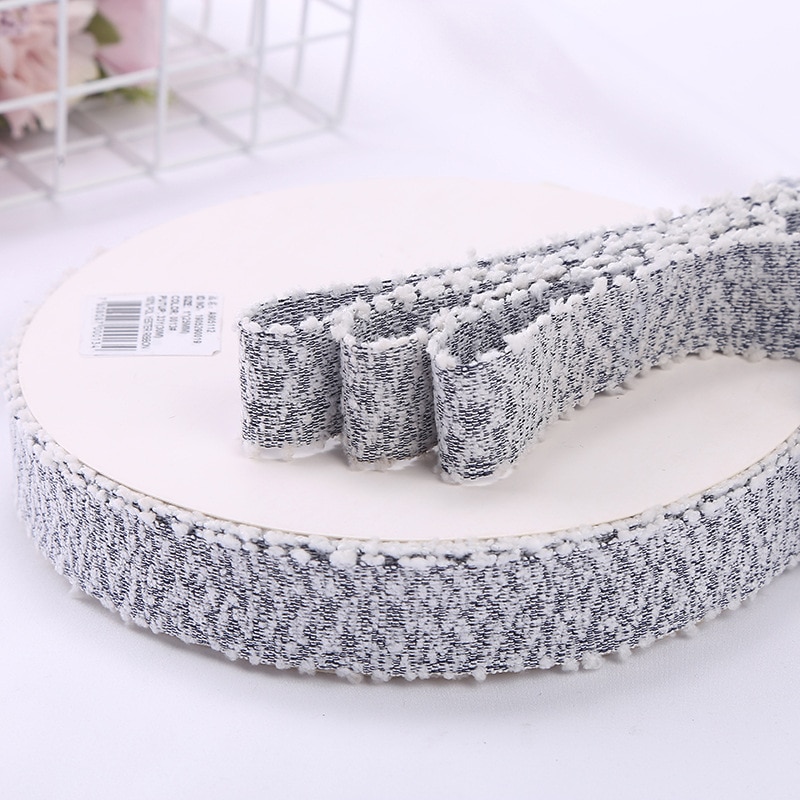 Tweed Trimmed Ribbon for Craft
