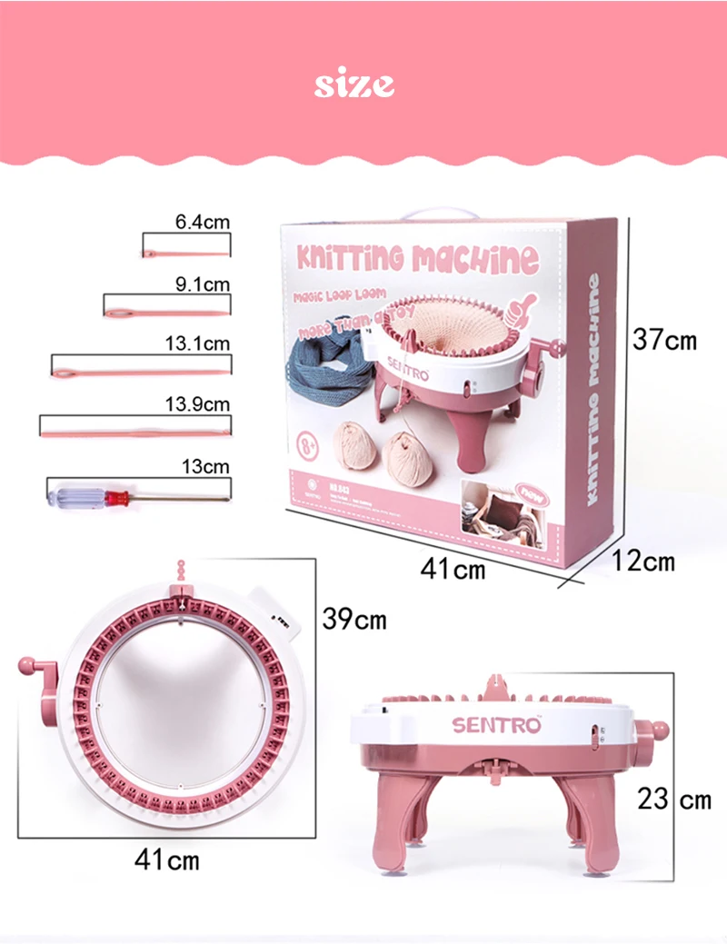 DIY Knitting  Round Machine