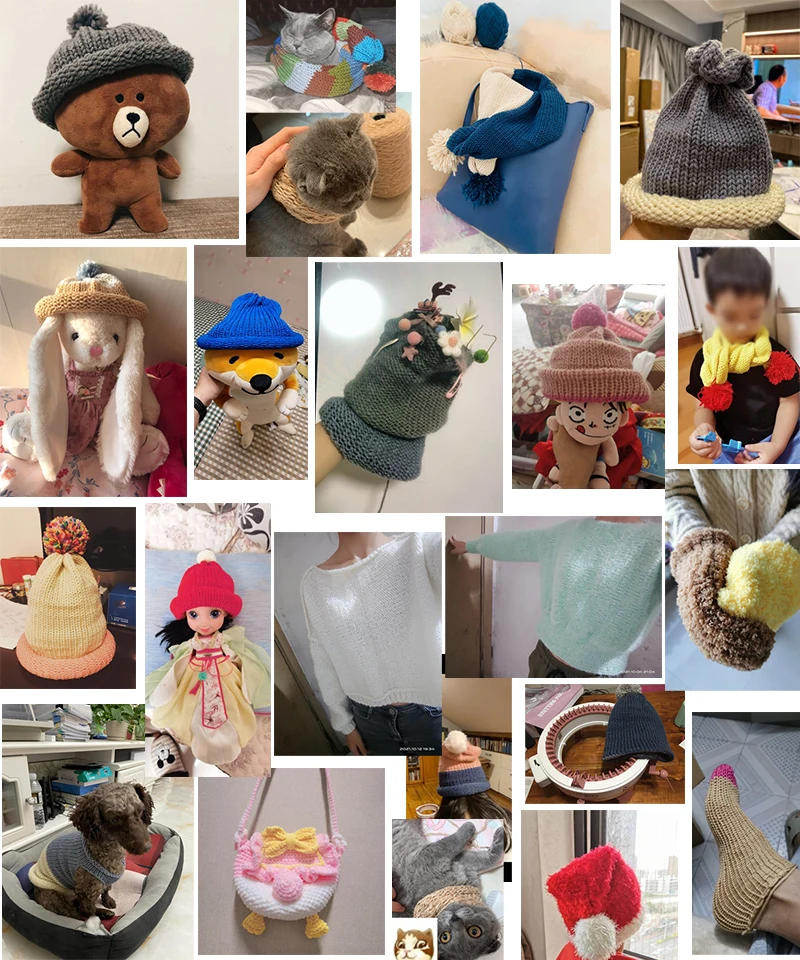 DIY Knitting  Round Machine